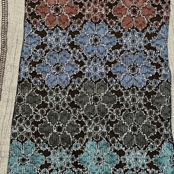 CBCollections Vintage Layered Floral Print Top Attached SS Open Cardigan Y2K 90 - Picture 3 of 8